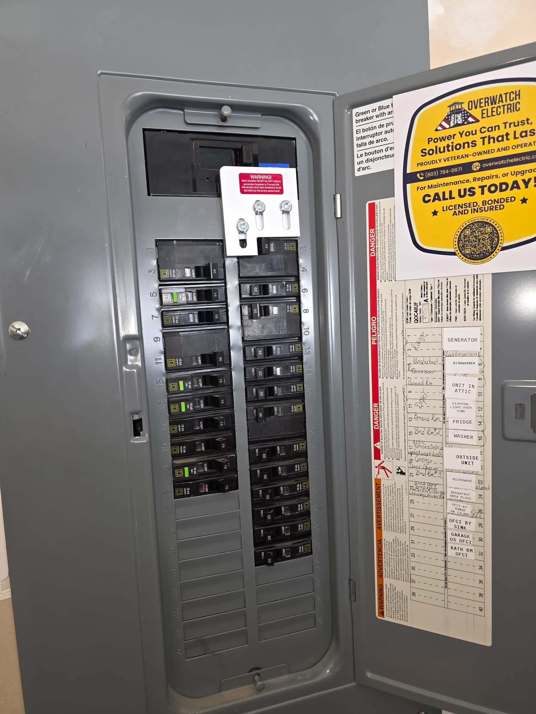 Panel Upgrade